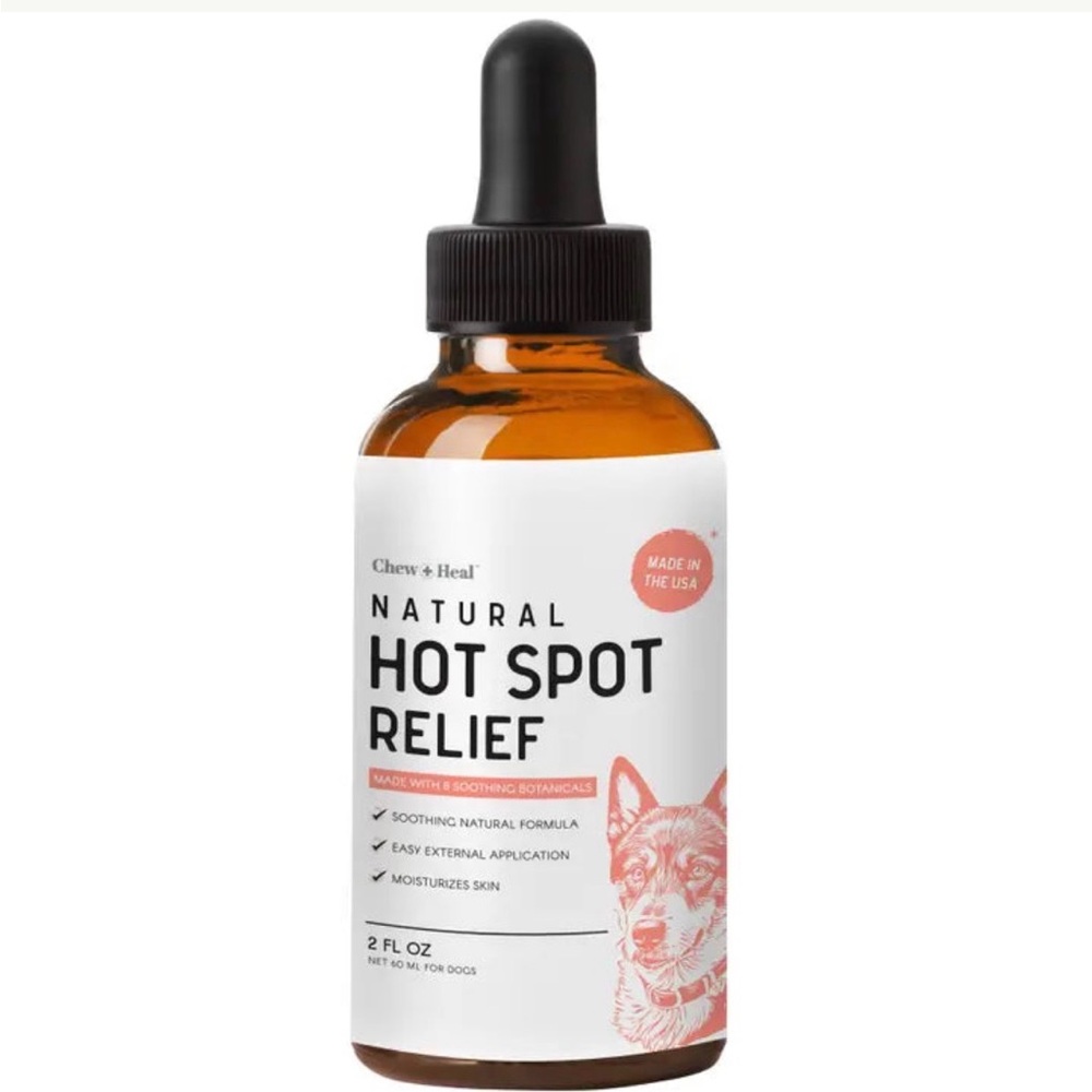 NATURAL HOT SPOT & ITCHING SUPPORT, BOTANICAL FORMULA - 2OZ